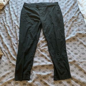 Uniqlo Smart Ankle Pants In Black (XXL)